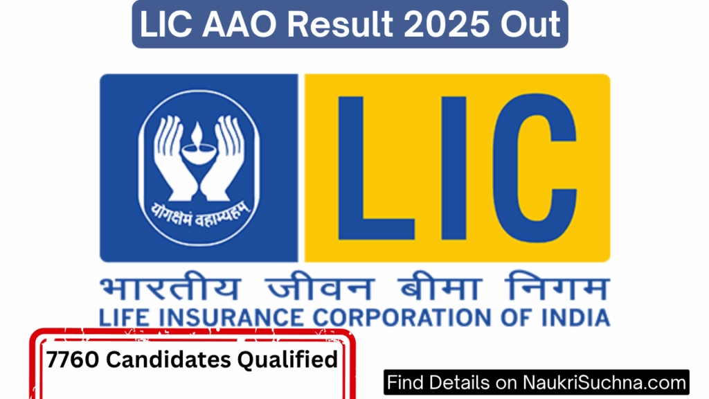 LIC AAO result 2025